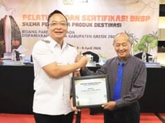 20 Pengelola Wisata Gresik Digembleng, Sertifikat BNSP Jadi Penentu Masa Depan