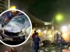 Mobil Ngamuk di Garut, Tabrak Motor hingga Warung Nasi Goreng, 1 Tewas