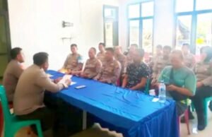Kinerja Polisi Dievaluasi, Kapolsek Kalitidu Bojonegoro Dorong Layanan Prima
