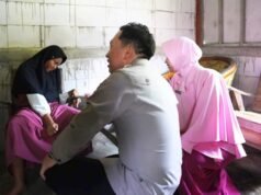 Sentuhan Kepedulian, Kapolres Bojonegoro Datangi Rumah Ainur Riza