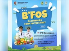 Serbu CFD Bojonegoro, B’FOS Hadirkan Pangan Segar hingga Edukasi Pertanian