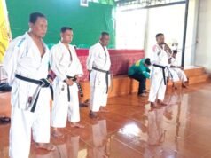 360 Karateka Bojonegoro Ikuti Ujian Kenaikan Tingkat, Semangatnya Membara