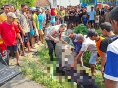 Motor Hilang Kendali di Tlogoagung Kedungadem Bojonegoro, Berakhir Meninggal