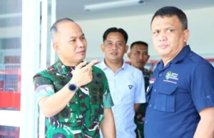 Dandim Lamongan Dampingi Jenderal TNI Cek Kesiapan Koperasi Merah Putih