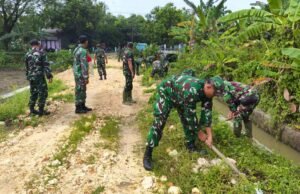 Aksi TNI di Lamongan: Desa Gersang Disulap Jadi Ruang Hijau
