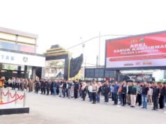 Apel Sabuk Kamtibmas 2026, Kapolres Lamongan Ajak Warga Jaga Keamanan Bersama