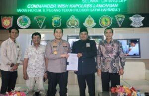 PSHT Cabang Lamongan Silaturahmi dan Audiensi di Polres, Tegaskan Legalitas Organisasi