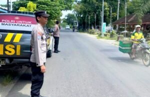 Patroli Siang Polsek Malo Bojonegoro Sasar Obyek Vital, Warga Makin Tenang
