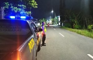 Patroli Malam Kedungadem Bojonegoro Diperketat, Polisi Sasar Rawan Curanmor