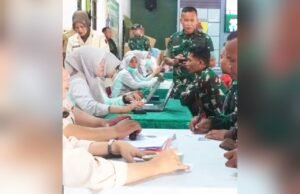 Cek Kesehatan Gratis, Kodim Lamongan Periksa 100 Personel