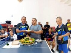 HUT ke-5 PTM TNT Kota Batu, Turnamen Kompikoba Dipenuhi Ratusan Pecinta Pingpong