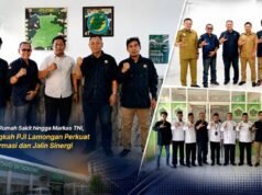 PJI Lamongan Sambangi RSUD, Kodim dan Kemenag, Bangun Sinergi Informasi Positif
