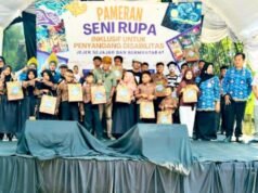 Pameran Seni Disabilitas di Ngraho Bojonegoro, Karya Mereka Tuai Pujian