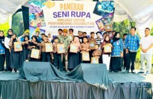 Pameran Seni Disabilitas di Ngraho Bojonegoro, Karya Mereka Tuai Pujian