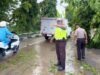 Truk Tangki Tabrak Pohon di Babat Lamongan, Jalur Pantura Sempat Macet