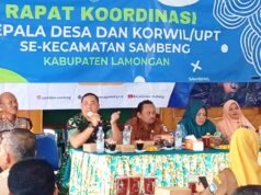Danramil Sambeng Lamongan Kawal Program Desa dan Stabilitas Wilayah