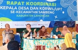 Danramil Sambeng Lamongan Kawal Program Desa dan Stabilitas Wilayah