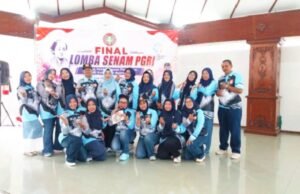 Cantika Wahono Apresiasi Kekompakan Guru di Final Senam PGRI Bojonegoro