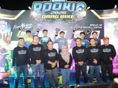 Ratusan Rider Dari Berbagai Daerah Ramaikan Bhayangkara Rookie Dragbike 2026 di Magetan