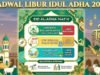 Libur Idul Adha 2026, Cek Jadwal Tanggal Merah dan Cuti Bersama