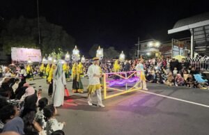 SMPN 4 Magetan Gaungkan Nilai Religius Lewat Takbir Keliling Berlampion