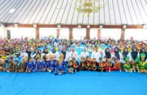 Ratusan Anak Bojonegoro Serbu Pendopo Malowopati Bojonegoro, Suasana Festival HAN 2026 Pecah