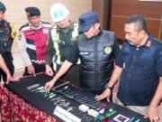 Razia Gabungan di Lapas Kediri, Senjata Tajam Rakitan Ditemukan