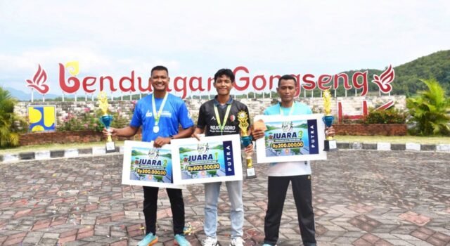 Bendungan Gongseng Bojonegoro Jadi Magnet, 256 Peserta Ramaikan Temayang Eco Fun Run 2026