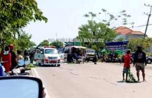 Motor Belok ke SPBU di Kalitidu Bojonegoro Ditabrak Truk, Satu Tewas di Tempat