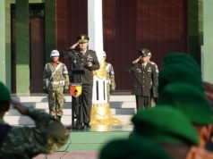 Kodim Bojonegoro Gelar Upacara Bendera Peringati Harlah Pancasila