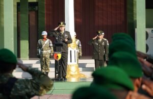 Kodim Bojonegoro Gelar Upacara Bendera Peringati Harlah Pancasila