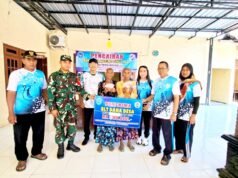 Babinsa Angga Turun Langsung Awasi Penyaluran BLT di Kedungkumpul Sukorame Lamongan