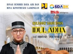 Dinas SDABK Lamongan Mengucapkan Selamat Hari Raya IDUL ADHA 1447 H/2026