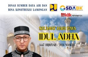 Dinas SDABK Lamongan Mengucapkan Selamat Hari Raya IDUL ADHA 1447 H/2026