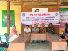 Warga Wedoro Lamongan Sumringah, Bantuan Tunai Langsung Cair Enam Bulan