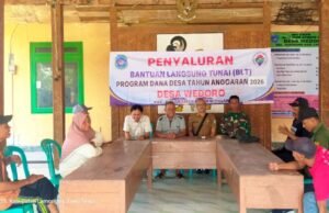 Warga Wedoro Lamongan Sumringah, Bantuan Tunai Langsung Cair Enam Bulan