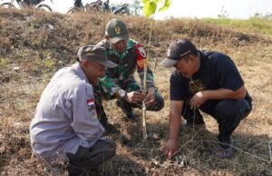 Kodim Bojonegoro Tanam Ribuan Pohon Kayu Putih dan Balsa