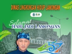 Segenap Staf DLH Lamongan Mengucapkan Selamat Hari Jadi Lamongan Yang ke-457