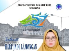 Segenap Direksi dan Staf RSUD Ngimbang Mengucapkan Selamat Hari Jadi Lamongan Yang ke-457