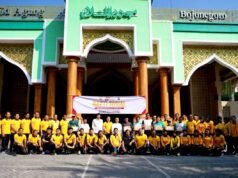 Sambut Hari Bhayangkara ke-80, Polres Bojonegoro Bersihkan Masjid, Gereja dan Klenteng