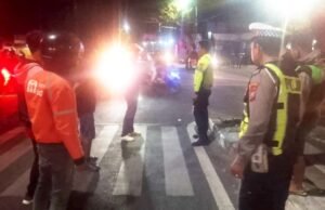 Kecelakaan di Perempatan Lisman Bojonegoro, Pengendara Supra Meninggal Seketika