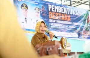 Wabup Nurul Azizah Bentuk Destana di Kepohbaru Bojonegoro, Warga Diminta Siaga Bencana