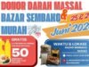 Stok Darah Ditarget Naik, PMI Bojonegoro Gelar Donor Massal dan Pasar Murah