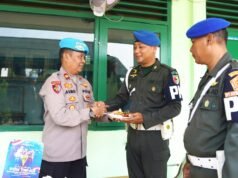 Kapolres Bojonegoro Beri Kejutan HUT ke-80 POMAD, Suasana Pecah Haru