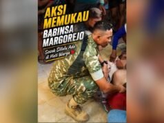Aksi Babinsa Margorejo Tuban Bikin Haru, Selalu Hadir Saat Warga Butuh