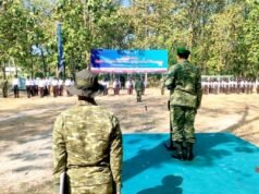 Kodim Bojonegoro Gembleng Puluhan Pelajar Lewat Persami KKRI 2026