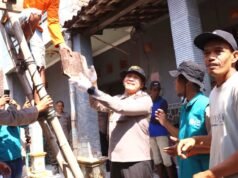 Hari Bhayangkara ke-80, Polres Lamongan Bangunkan Rumah Layak Huni untuk Warga
