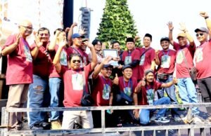 Gunungan 3.000 Nasi Krawu Raih Rekor Dunia MURI, Gresik Makin Mendunia