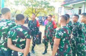 Satgas TMMD 129 Bojonegoro Siap Tanding Voli, Kebersamaan TNI dan Warga Makin Erat