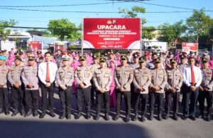 79 Personel Polres Bojonegoro Naik Pangkat, Kapolres Sampaikan Pesan Tegas